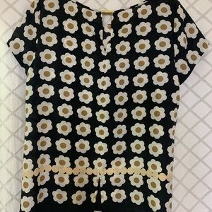 Anne Klein Flower Blouse